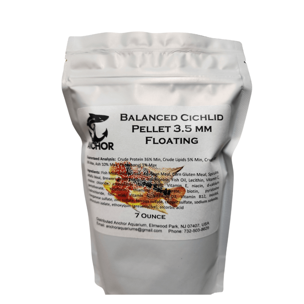 Balanced Cichlid Floating Pellets, Complete Nutrition for Cichlids