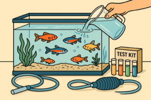 Picture of Aquarium Water Changes: Weekly vs. Monthly. What’s Best for Healthy ...